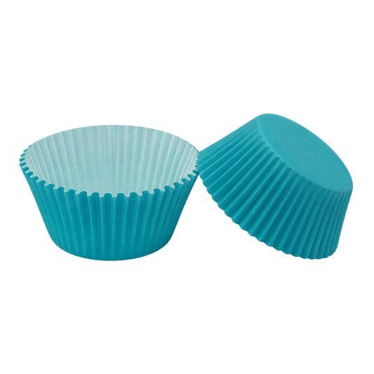Light Blue (Tiffany) 250Pc Greaseproof Baking Cupcake Cases - 5X3.2cm