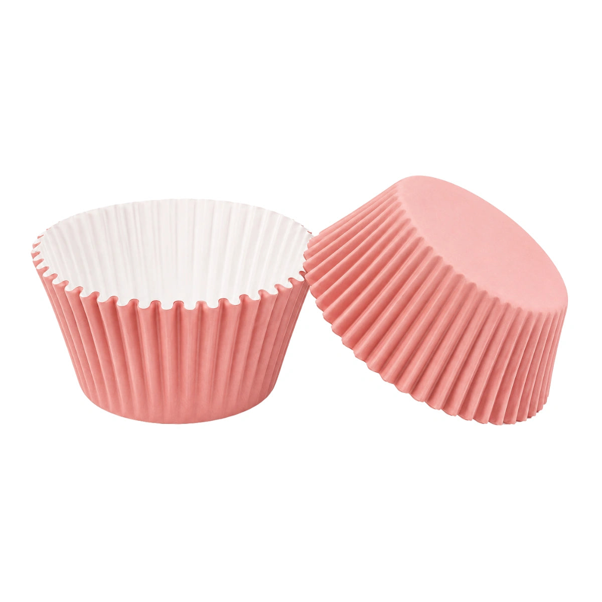 Pink 250Pc Greaseproof Baking Cupcake Cases - 5X3.2cm