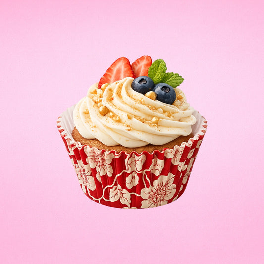 Red Flower Designs 250Pc Paper Baking Cupcake Cases