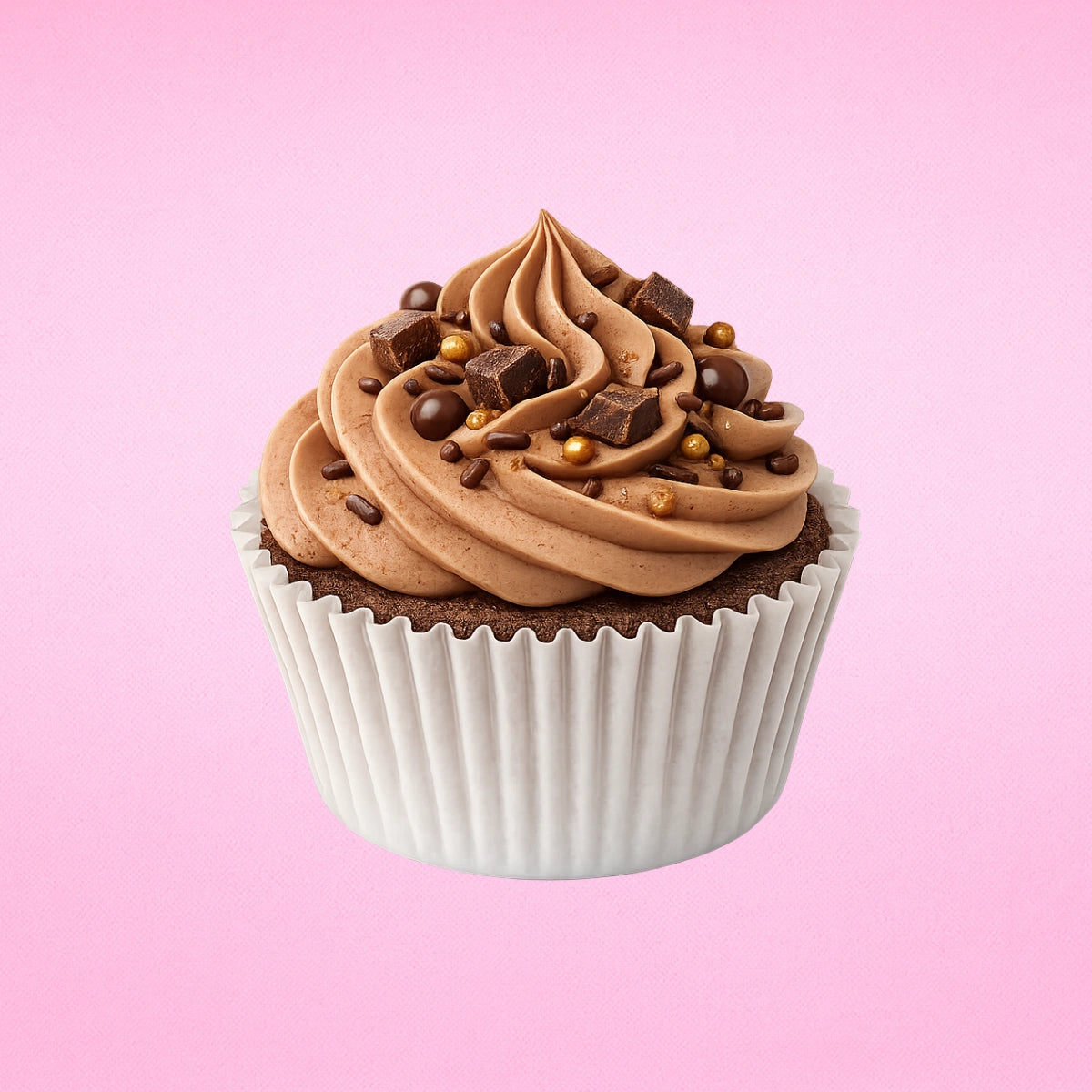 White 250Pc Greaseproof Baking Cupcake Cases - 5X3.2cm