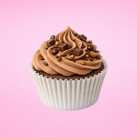 White 250Pc Greaseproof Baking Cupcake Cases - 5X3.2cm