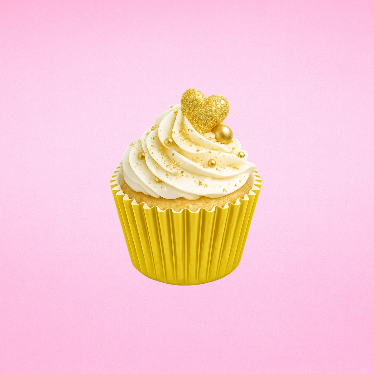 Yellow Mini 2.5cm Base - 500 Pieces Paper Baking Bulk Cupcake Cases Liner