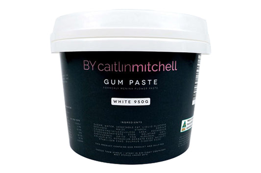 White Gum Paste 950g - By Caitlin Mitchell