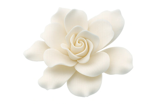 White Belmont Gardenia13cm - Sweet Sugar Flowers