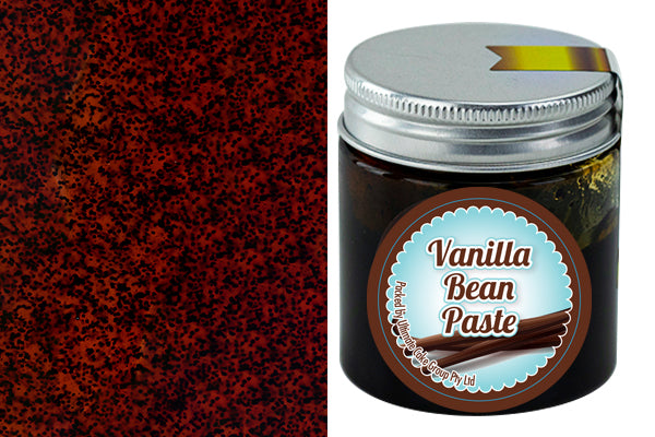 Vanilla Bean Flavouring Paste 100g - Iconic Cake Art