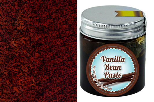 Vanilla Bean Flavouring Paste 100g - Iconic Cake Art