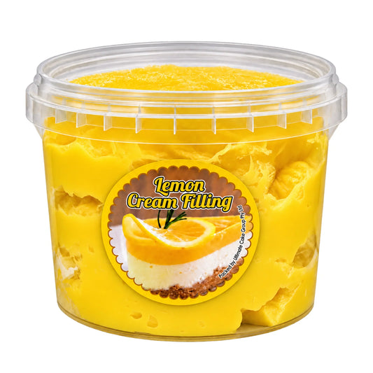Lemon Creme Filling 1.5kg - Iconic Cake Art