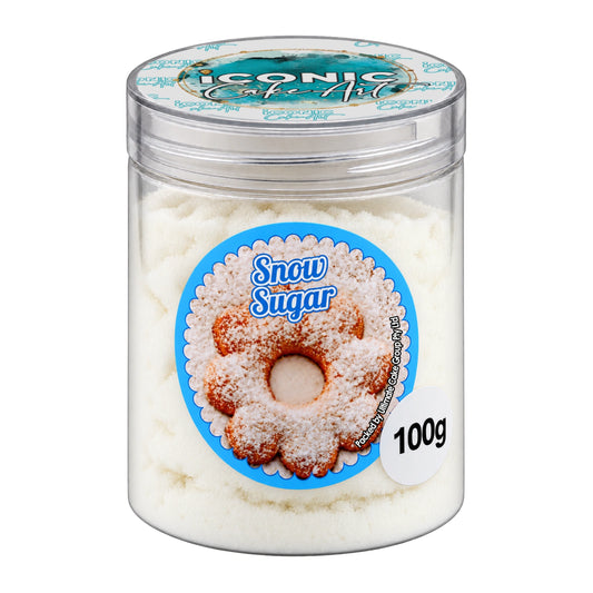 Dusting Sugar - Snow Sugar 100g - Iconic Cake Art