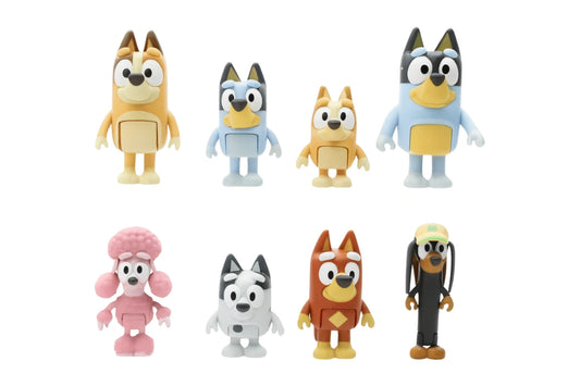 Bluey Decoset (8 Pack) - Iconic Cake Art