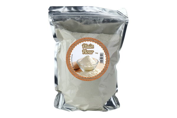 Plain Flour - Bread Making Ingredient 1kg - Iconic Cake Art