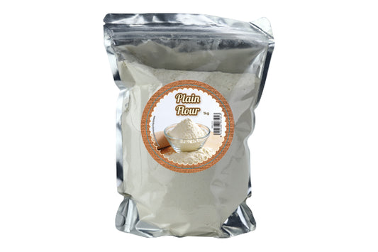 Plain Flour - Bread Making Ingredient 1kg - Iconic Cake Art