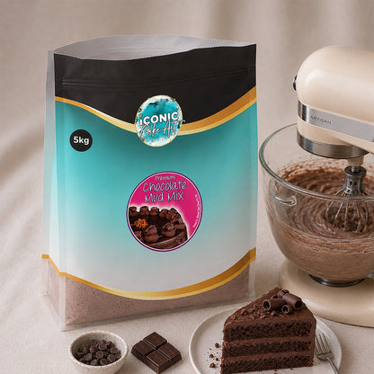 Mud Cake Mix Premium 5kg - Iconic Cake Art