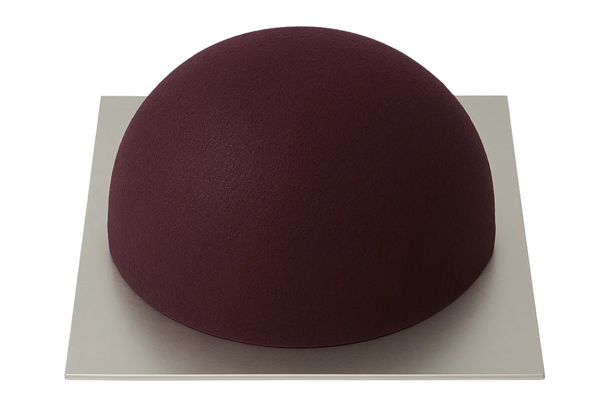 Red Velvet Dome Cake Bake Only 6 Inch - Iconic Bakery