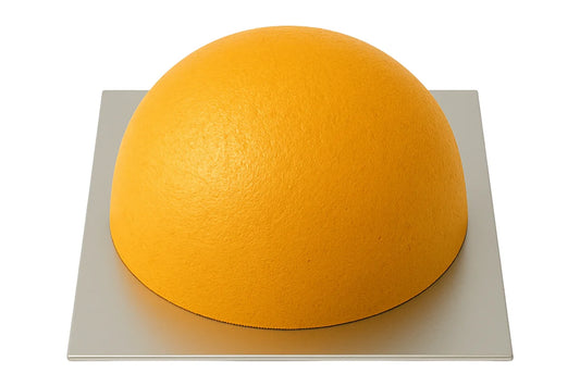 White Chocolate Dome Cake Bake Only 8 Inch - Iconic Bakery