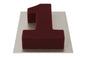 Red Velvet Number Cake 14 Inch Large Bake Only - Iconic Bakery