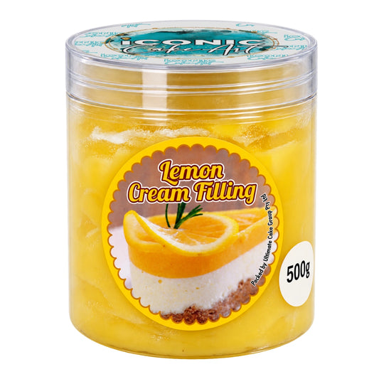 Lemon Creme 500g - Iconic Cake Art