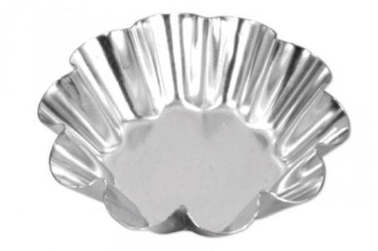 Mini Tart Pie Baking Pan - Quiche Fluted Tins - Brioche Dishes 8cm - Loyal