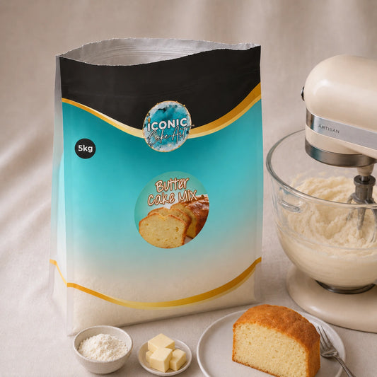 Silky Butter Cake Premium Mix 5kg - Iconic Cake Art