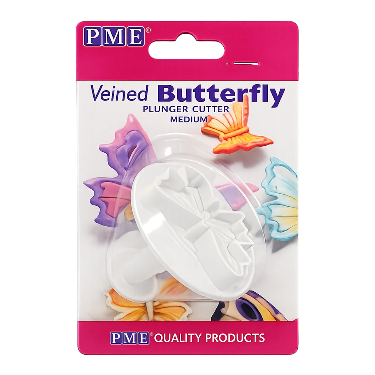 Veined Butterfly Plunger Cutter - Medium - PME