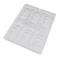 3 Parts Set Mini Seated Rabbit Chocolate Mould BWB - BWB