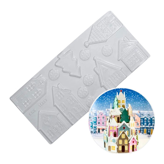 Big Christmas Decorative Plate Mould - BWB