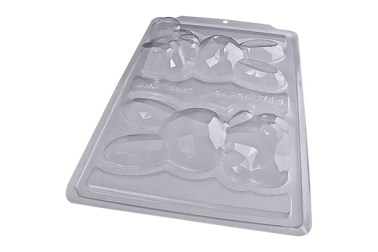 BWB Geometric Bunny Mould