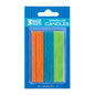 Orange Blue Green Sparkler Assortment Specialty Candles - Bakery Crafts