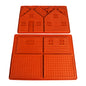 Build 3D Gingerbread House Silicone Chocolate Mould - Iconic Cake Art