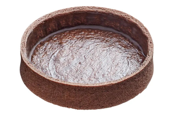 Chocolate Large Round Tart Shell (9 Pack) - Iconic Cake Art