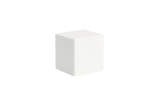 Cube - 1 Inch High Polystyrene Dummy 1 Inch - Iconic Cake Art