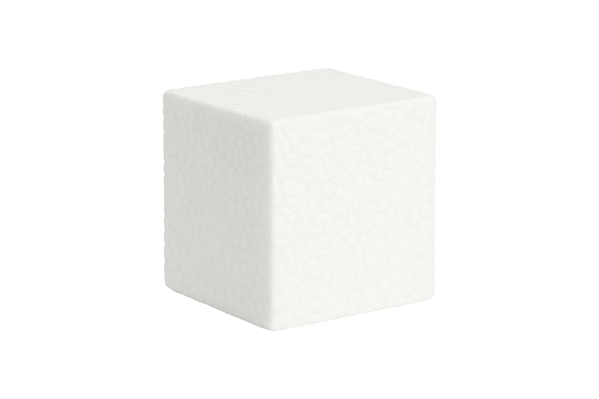 Cube Polystyrene Dummy 1.5 Inch High - Iconic Cake Art