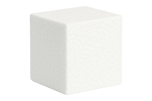 Cube - 2 Inch High Polystyrene Dummy 2 Inch - Iconic Cake Art