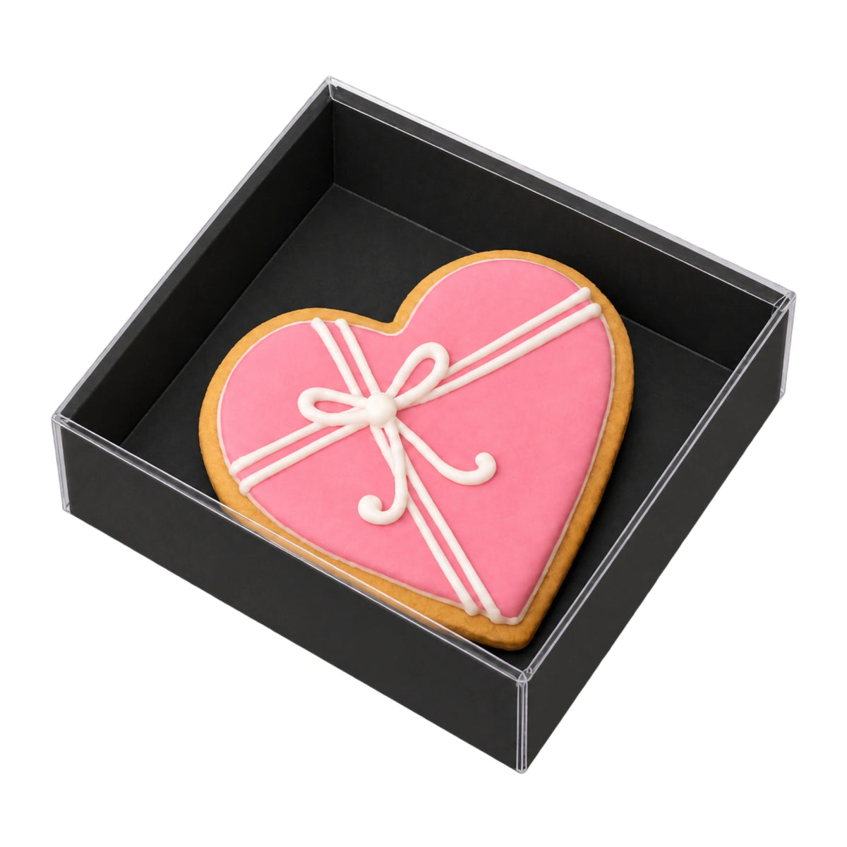Black Cookie Box 3.5 Inch - Iconic Cake Art
