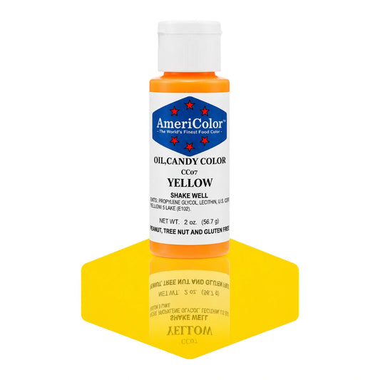 Yellow Oil Candy Colour 2oz - Americolor