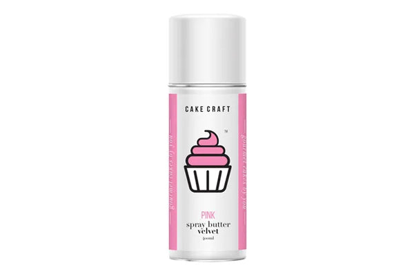 BSC Pink Spray Butter Velvet - Cake Craft 400ml