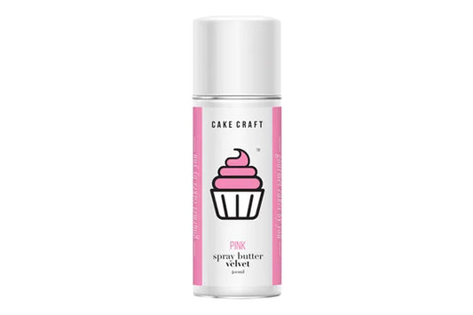 BSC Pink Spray Butter Velvet - Cake Craft 400ml