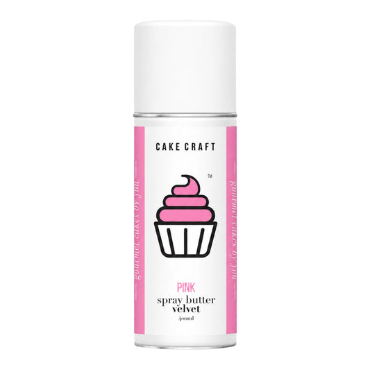 BSC Pink Spray Butter Velvet - Cake Craft 400ml