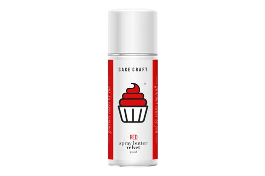 BSC Red Spray Butter Velvet - Cake Craft 400ml
