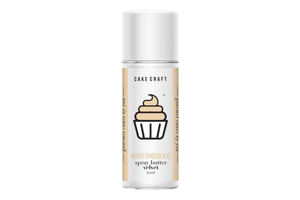 BSC Chocolate White Spray Butter Velvet - Cake Craft 400ml
