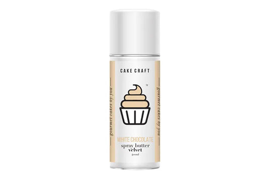 BSC Chocolate White Spray Butter Velvet - Cake Craft 400ml