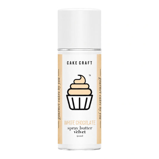 BSC Chocolate White Spray Butter Velvet - Cake Craft 400ml