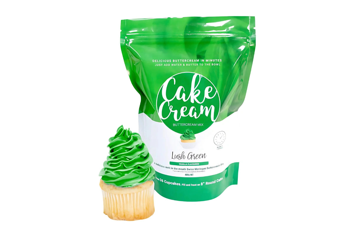 Cream Lush Green Cake 400g - By Caitlin Mitchell