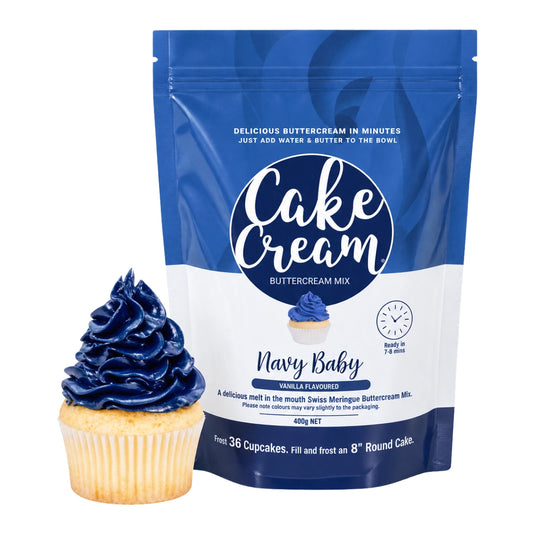 Navy Baby Cake Cream 400g - By Caitlin Mitchell