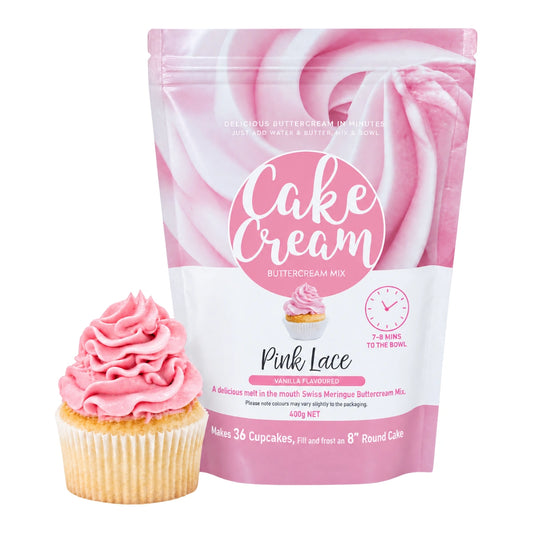 Pink Lace Cake Cream 400g - By Caitlin Mitchell