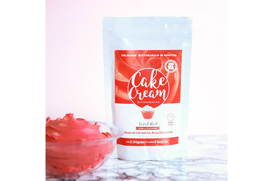 Cream Cake - Vivid Red 400g - By Caitlin Mitchell