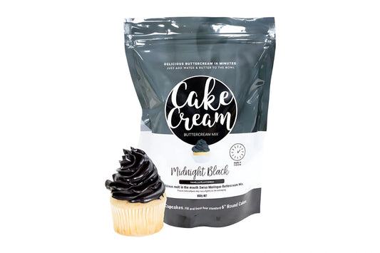 Black Midnight Cake Cream 800g - By Caitlin Mitchell