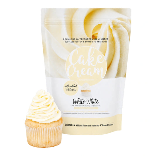 White White Cake Cream 800g - By Caitlin Mitchell