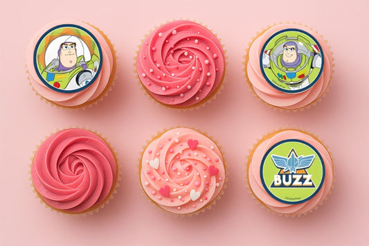 Toy Story Buzz Cupcake Image Sheet 2 Inch (15 Per ) - BSC
