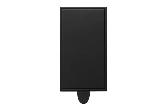 MINI RECTANGLE BLACK CAKE BOARD - SOFT CARDBOARD - 5.5cm x 12cm
