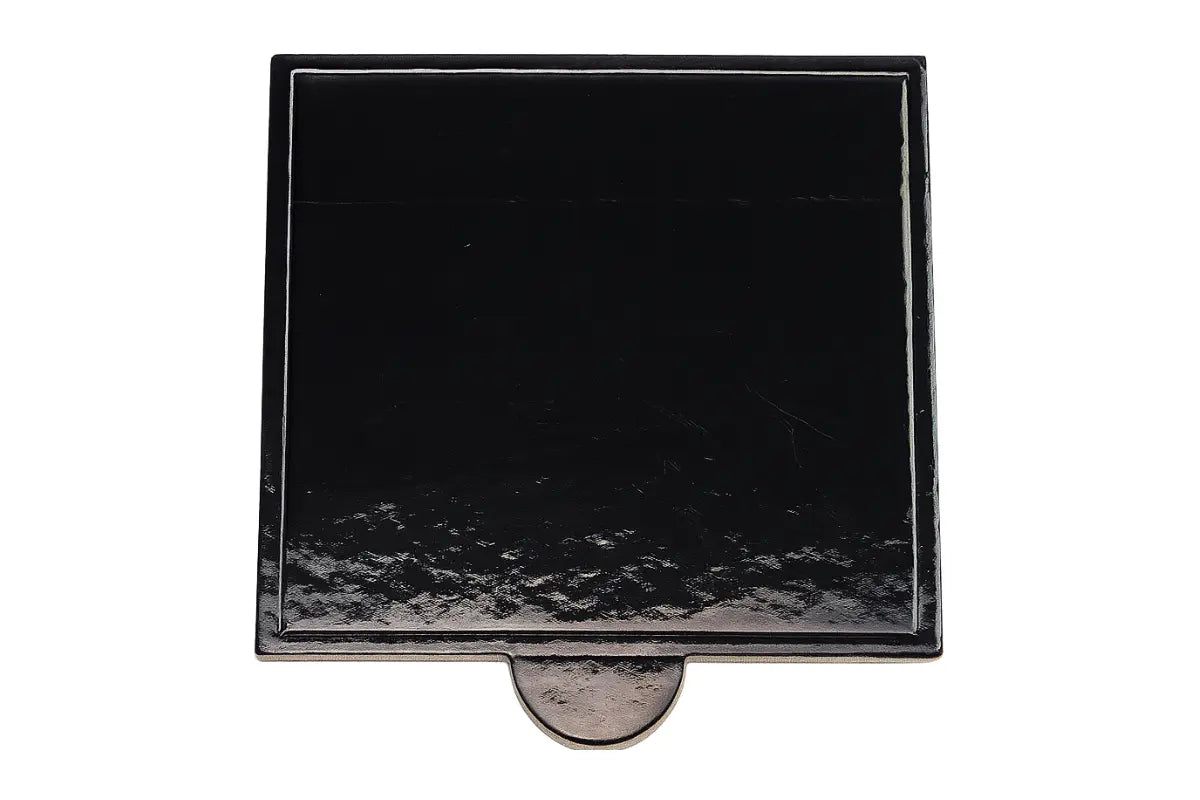 SQUARE CAKE BOARD - SOFT CARDBOARD - Black